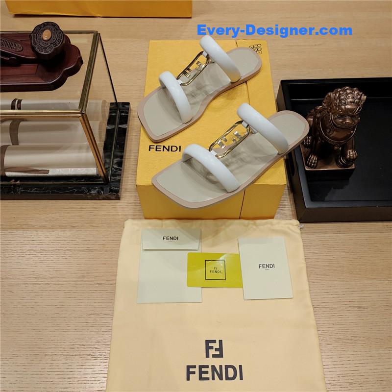 F**di flat beach sandals