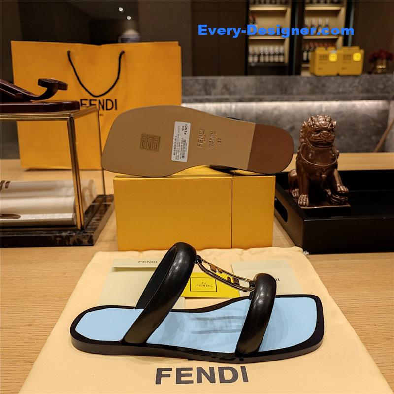 F**di flat beach sandals