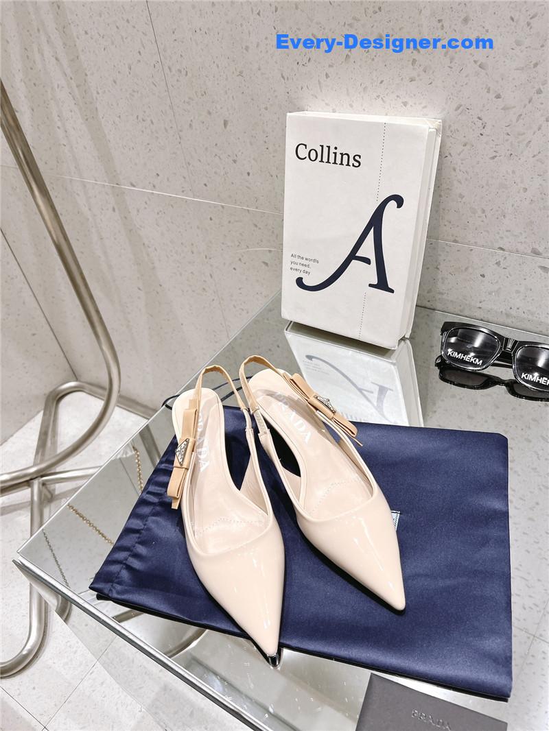 Pra*a bow tie shoes