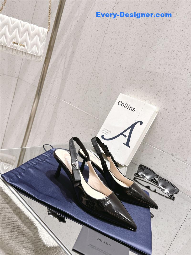 Pra*a bow tie shoes
