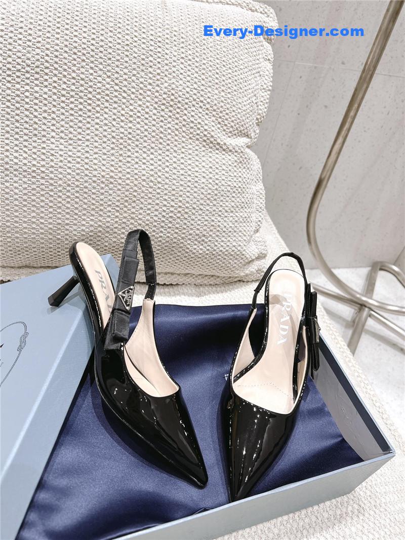Pra*a bow tie shoes