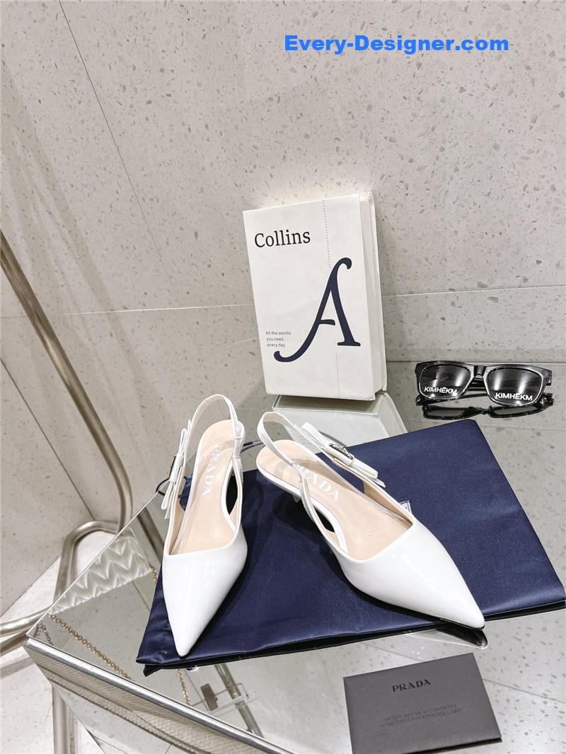 Pra*a bow tie shoes