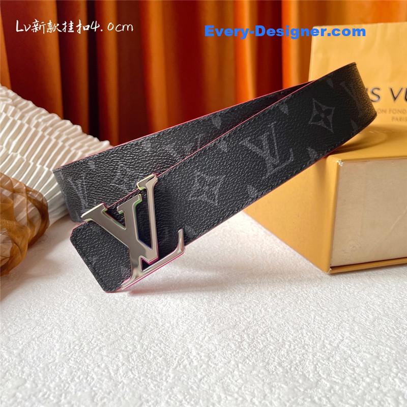 l0vis Vvtt0n lv classic print with black plain bottom belt