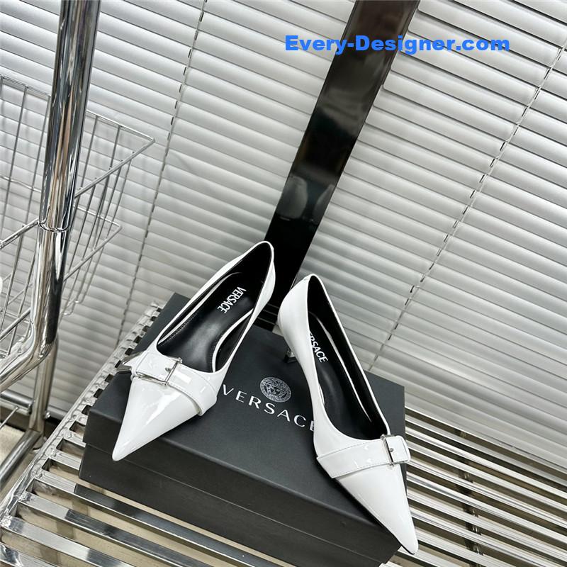 Versace new pointed high heels