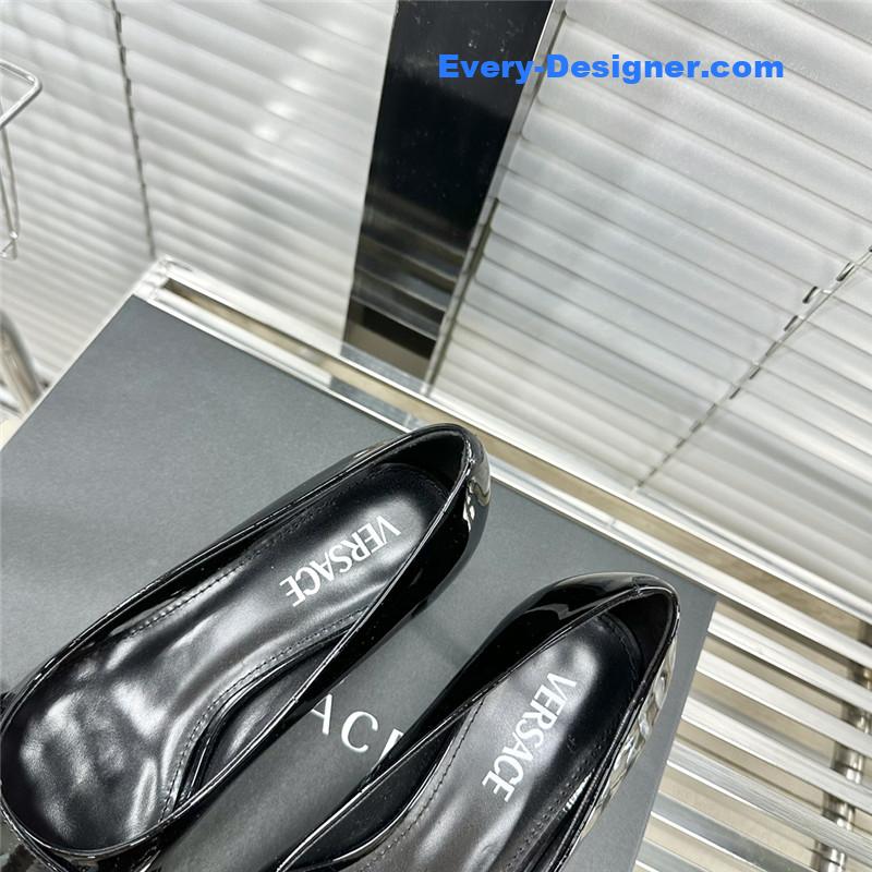 Versace new pointed high heels