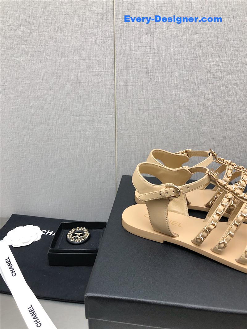 CC chain sandals
