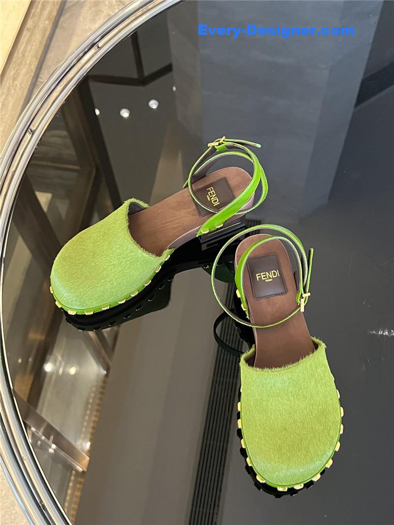 F**di classic clogs