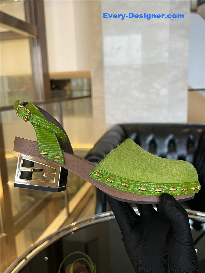 F**di classic clogs