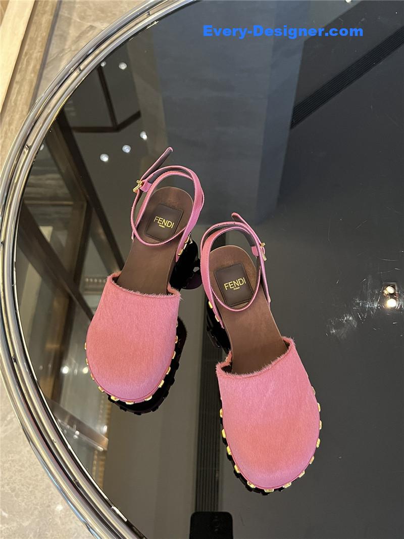 F**di classic clogs