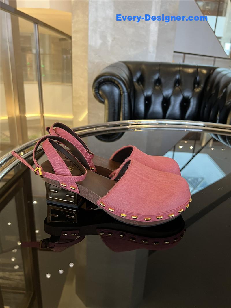 F**di classic clogs