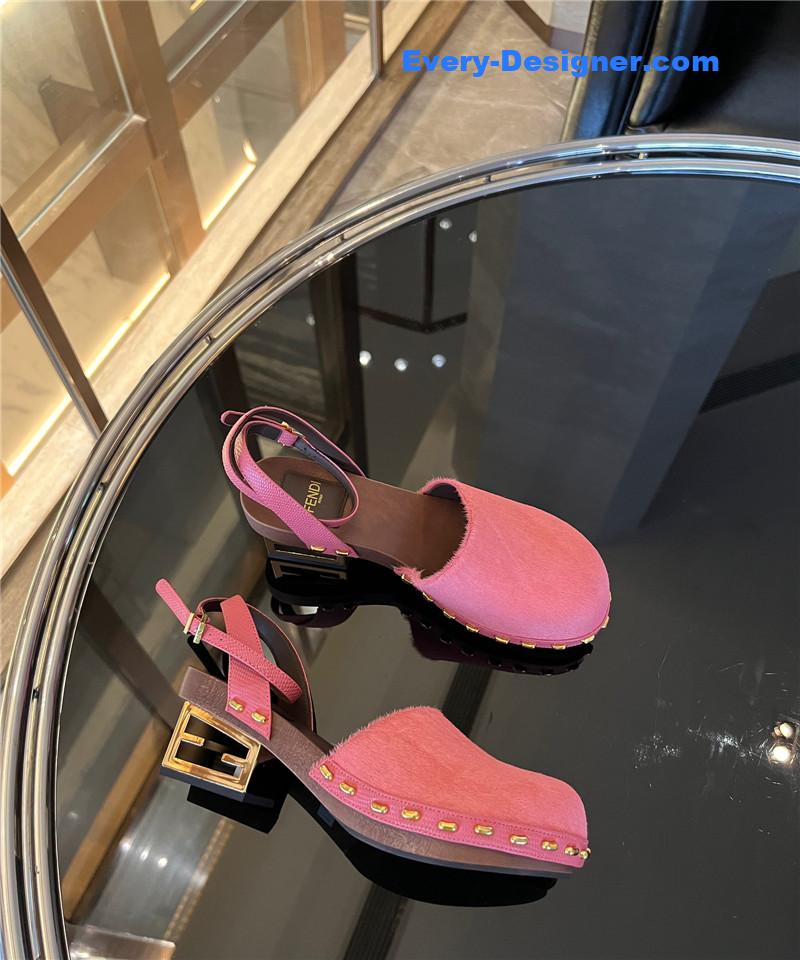 F**di classic clogs