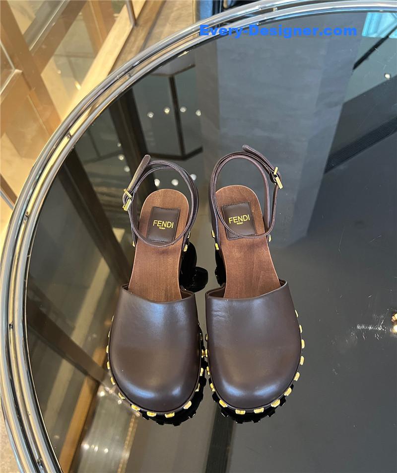 F**di classic clogs