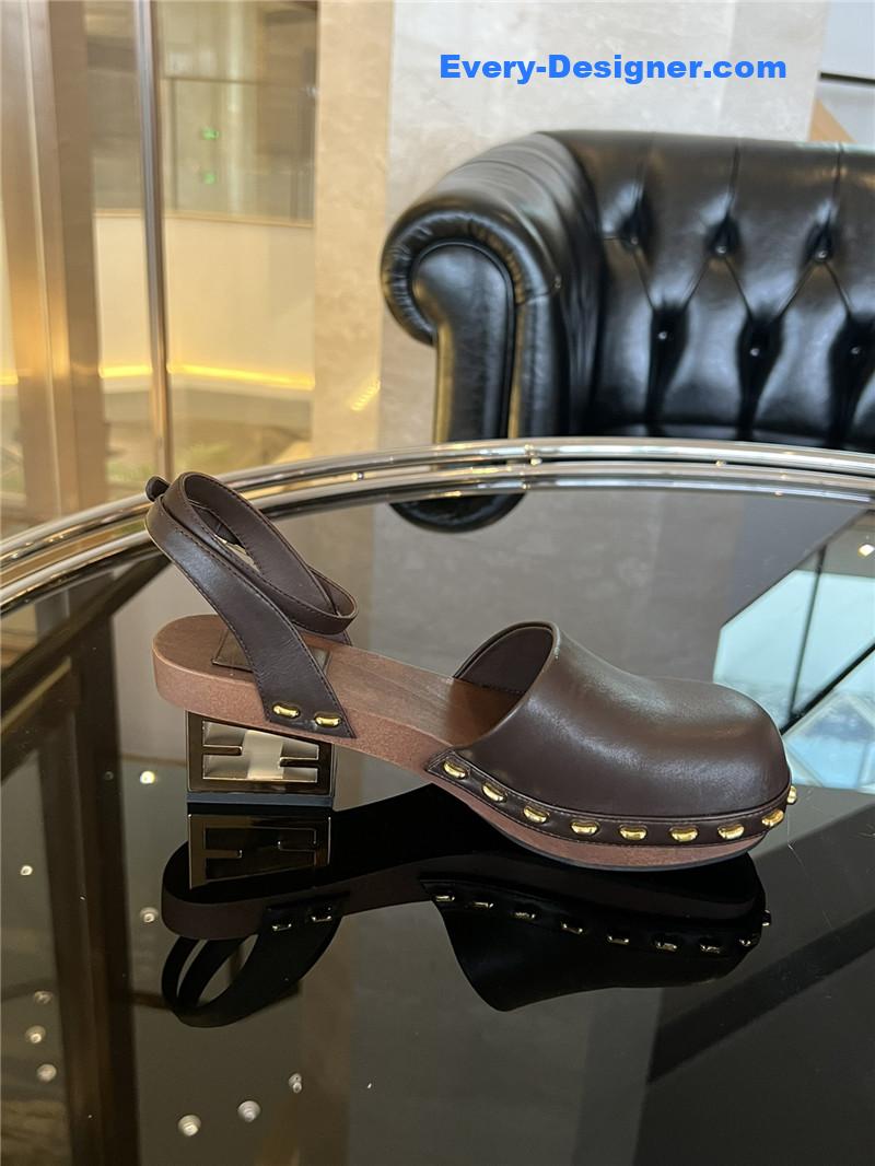 F**di classic clogs