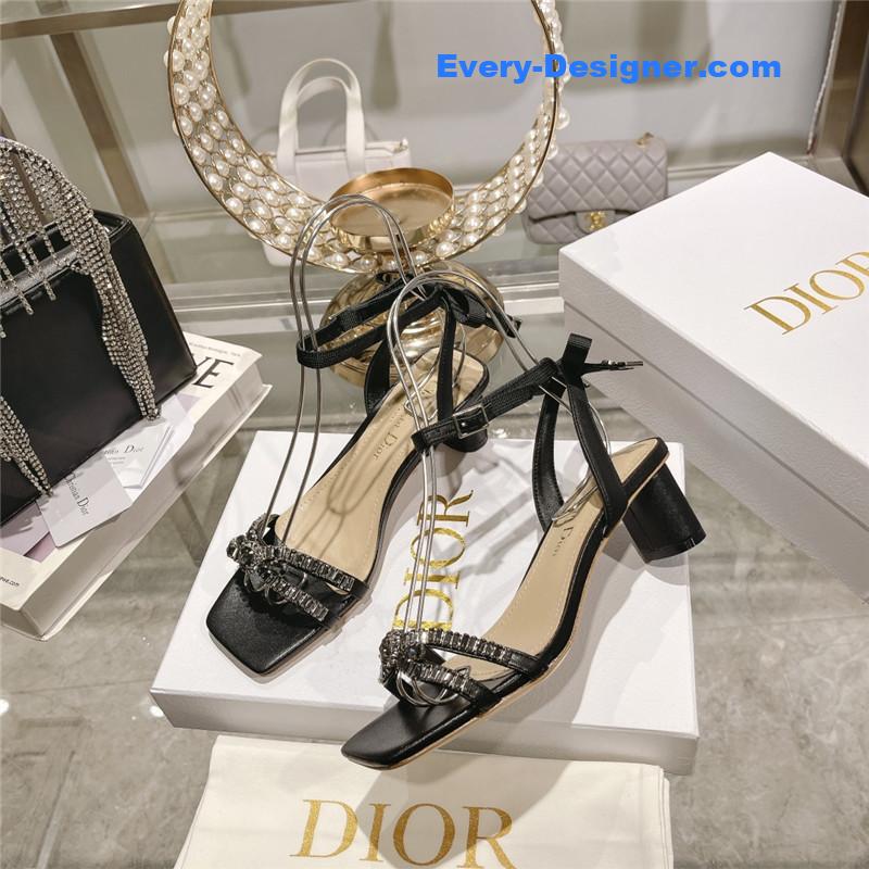 D10r rhinestone mary jane ballet shoes