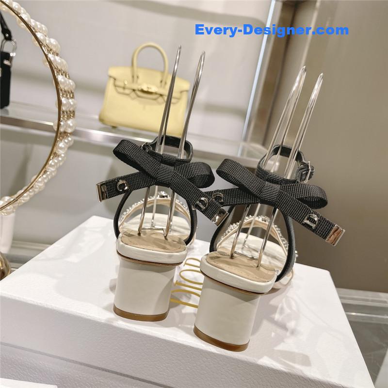 D10r rhinestone mary jane ballet shoes