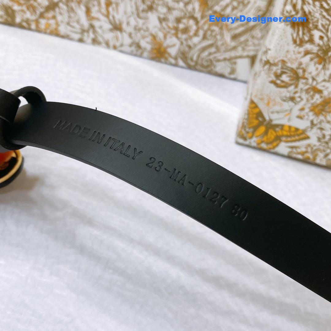 D10r new c d buckle brass calfskin belt