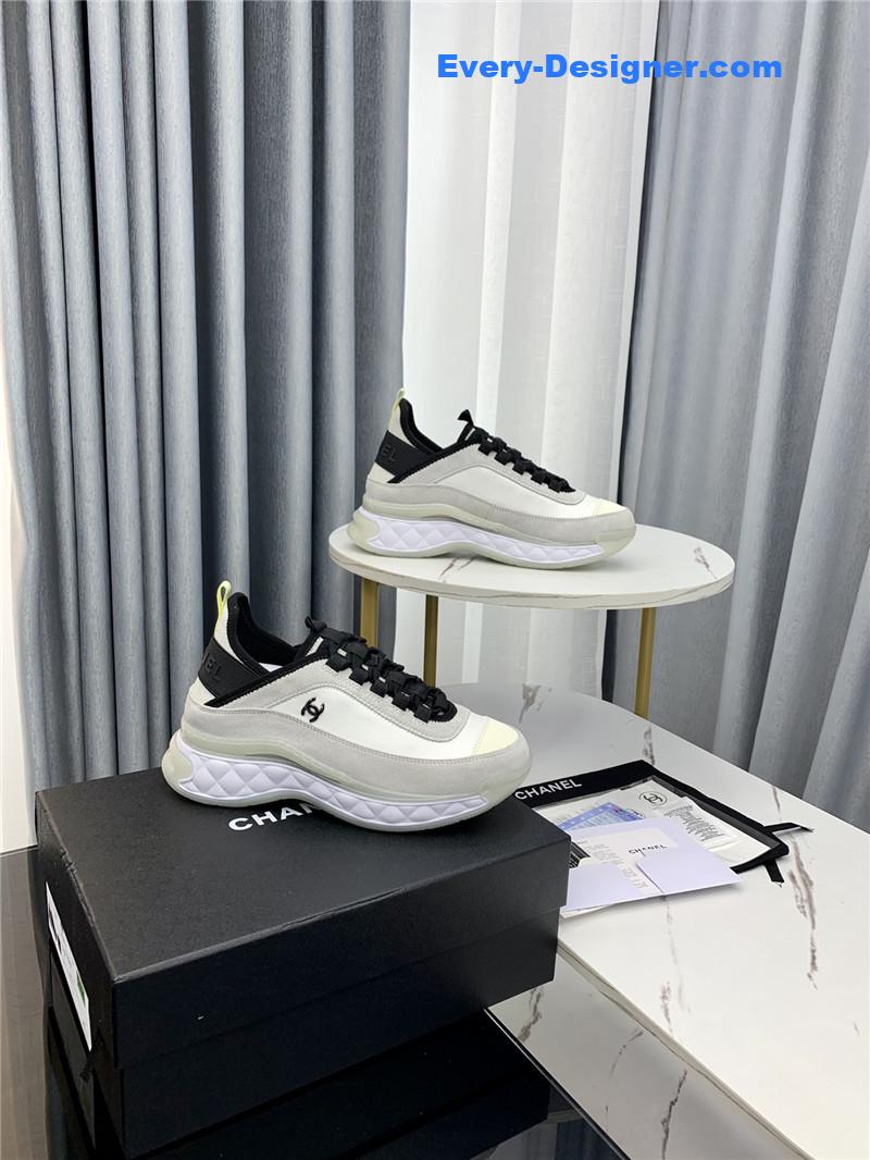 Ch**el new color matching casual sneakers