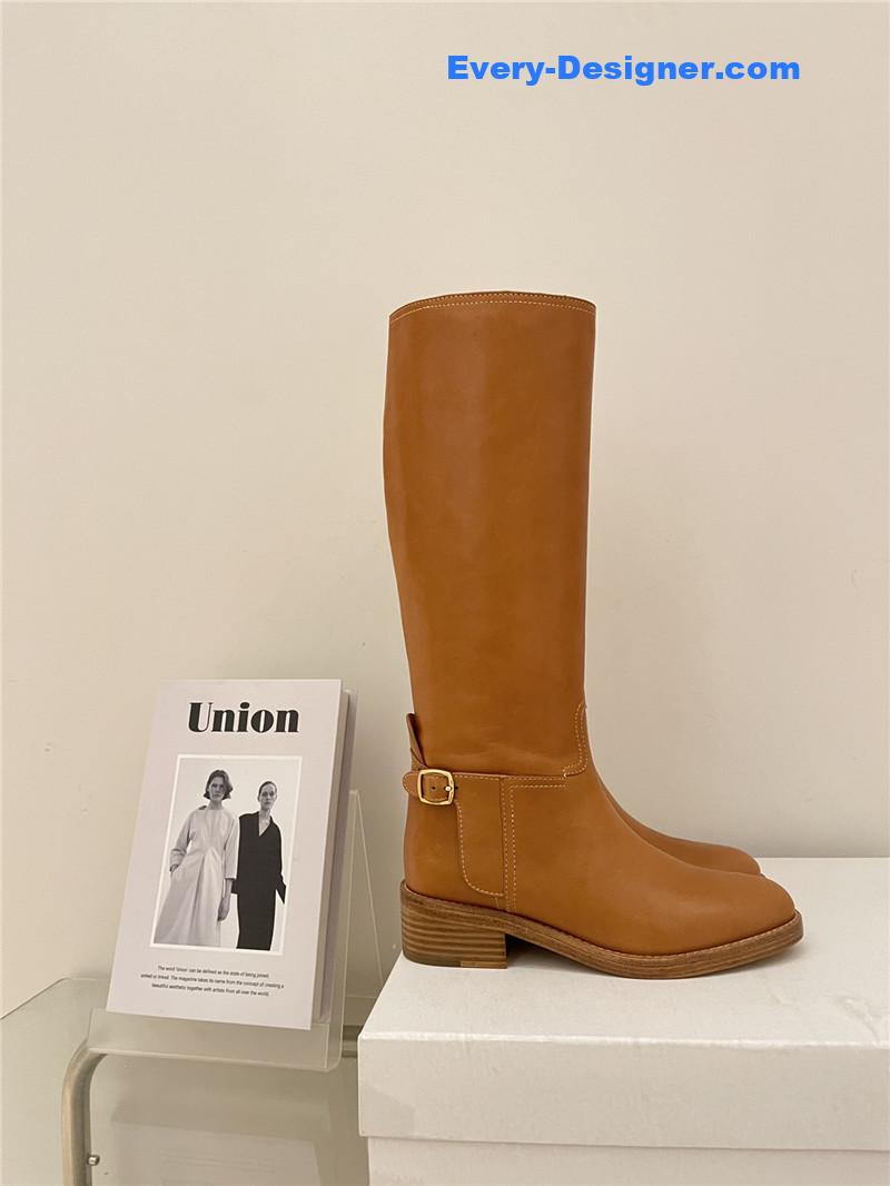 Ce1i*e autumn and winter new high knight boots
