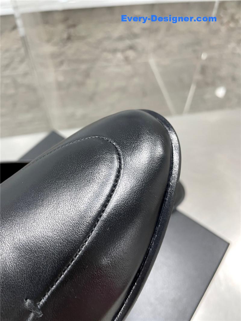CC new low heel loafers