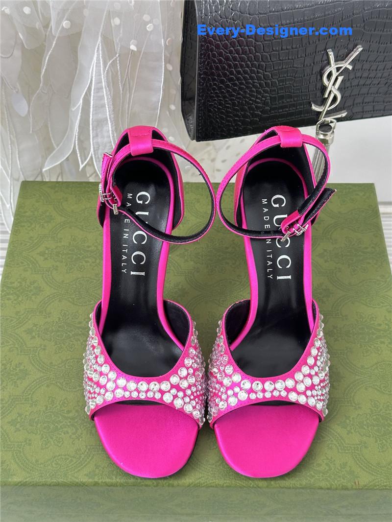Gvc*1 rhinestone slippers sandals