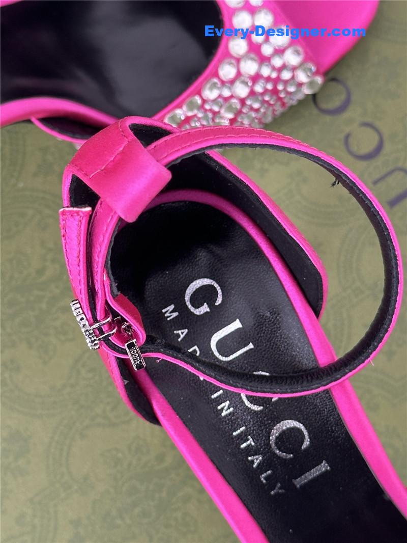 Gvc*1 rhinestone slippers sandals