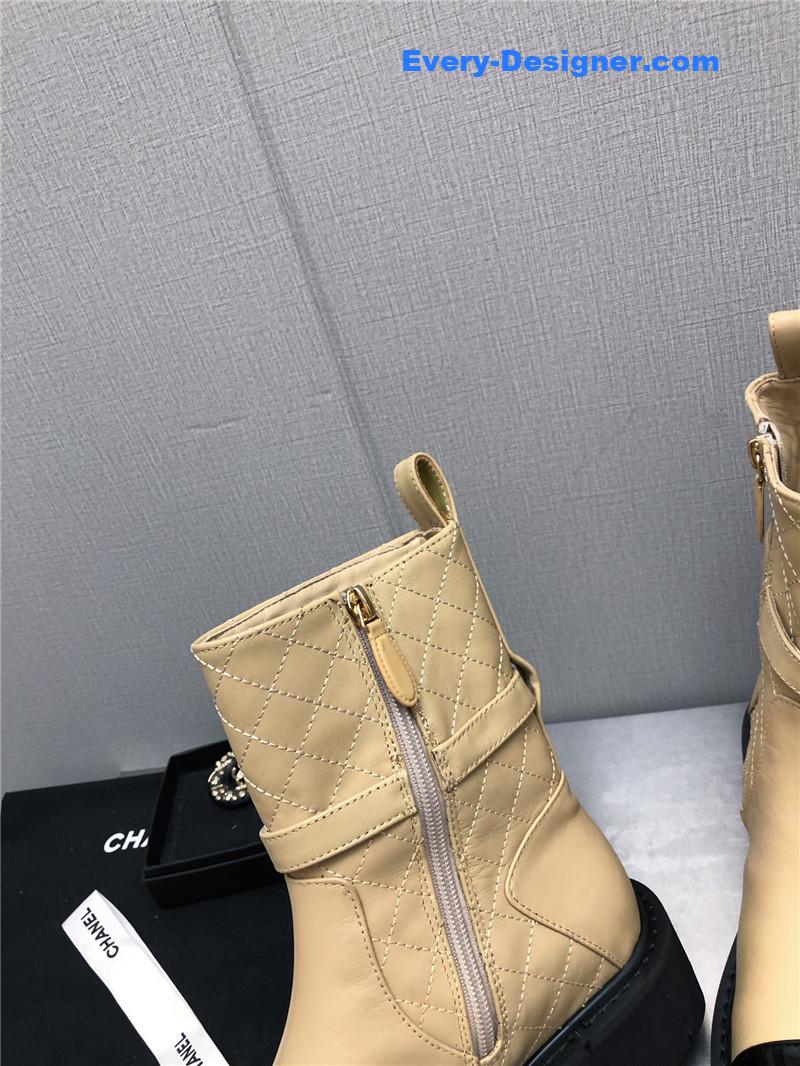 CC Double C Buckle Platform Martin Boots