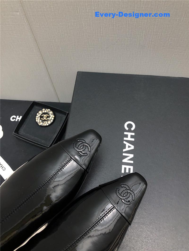 CC classic color block ankle boots