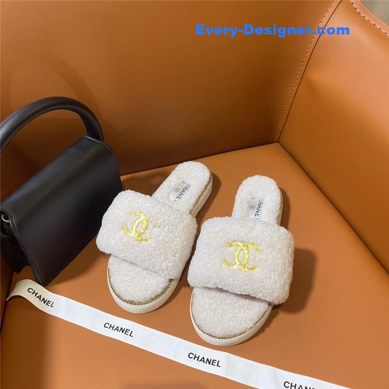 CC new fur slippers