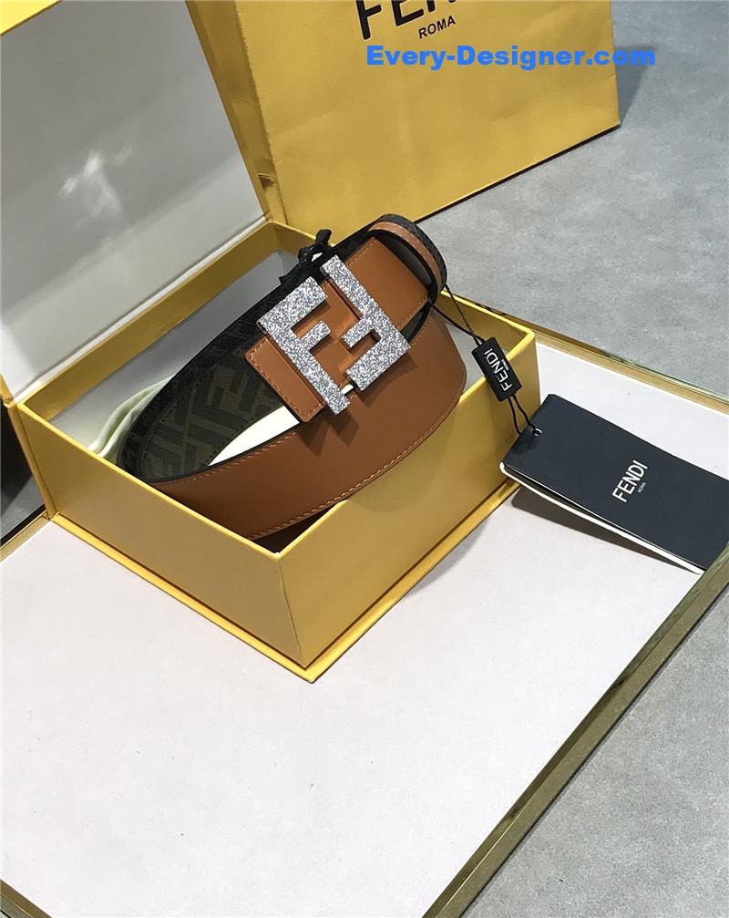 F**di squared ff reversible belt