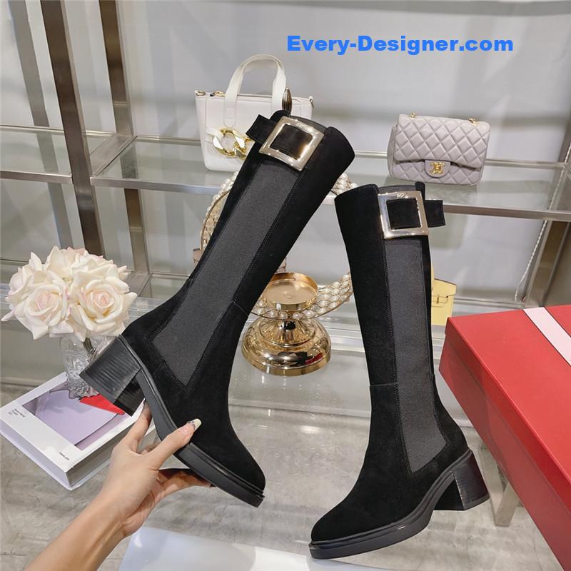 roger u1u1er classic buckle boots