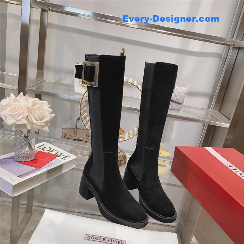 roger u1u1er classic buckle boots