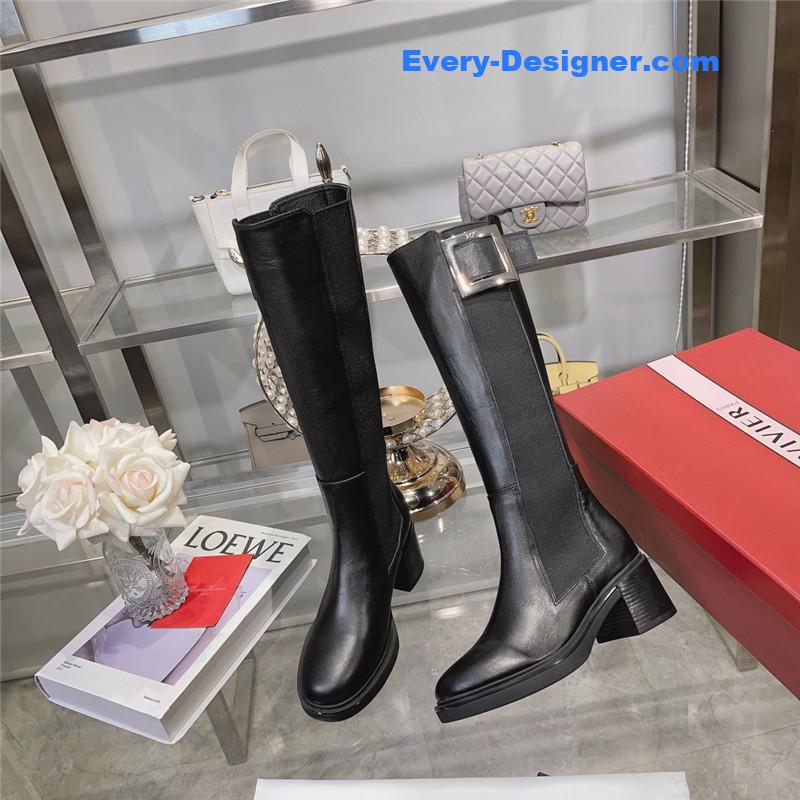 roger u1u1er classic buckle boots