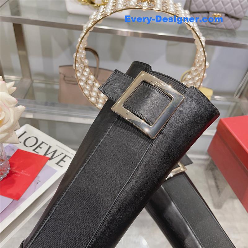 roger u1u1er classic buckle boots