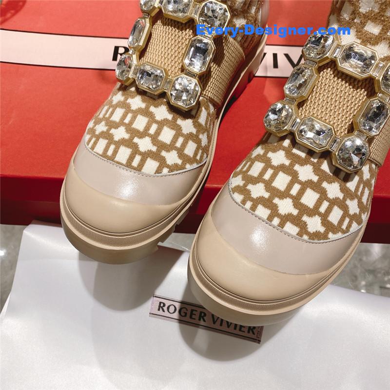 roger u1u1er new boots knit boots sports high boots