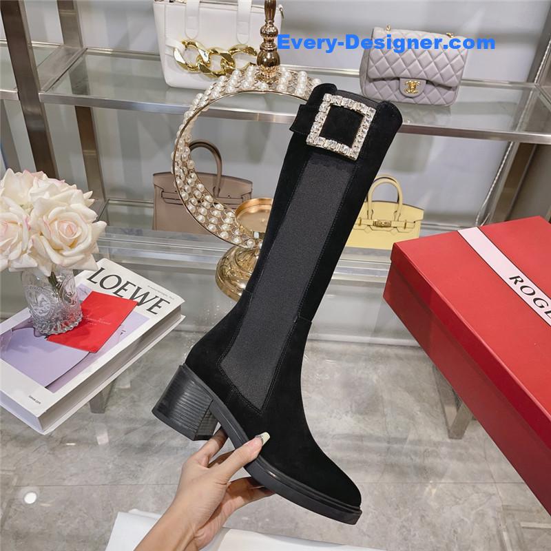 roger u1u1er classic buckle boots