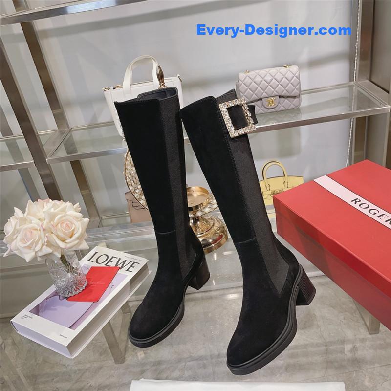 roger u1u1er classic buckle boots