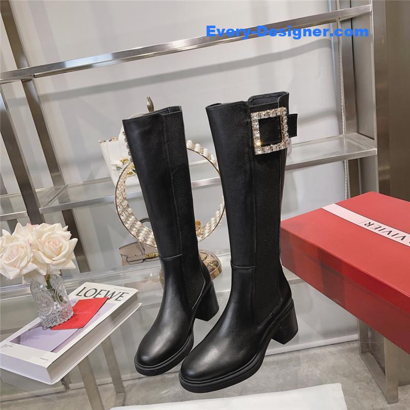 roger u1u1er classic buckle boots