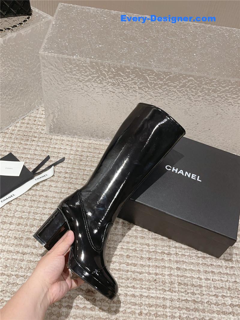 CC catwalk platform high heel boots