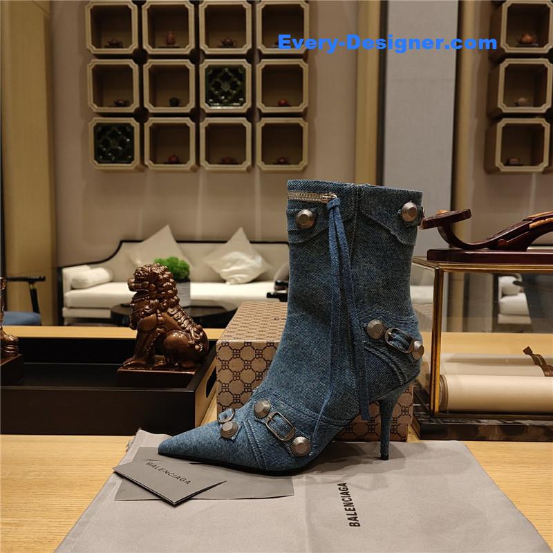 Ba1en*iaga metal stud le cagloe motorcycle boots