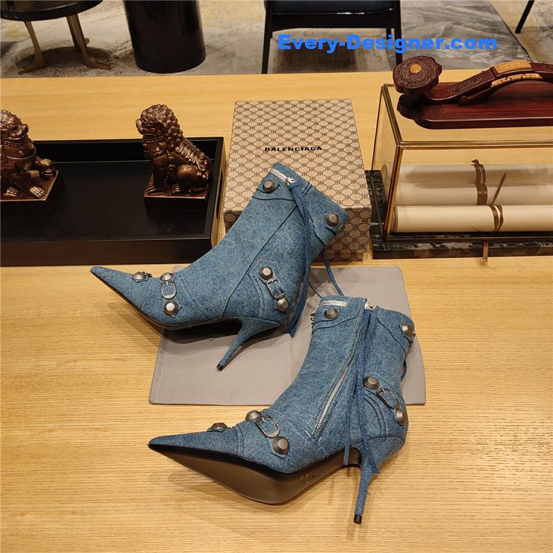 Ba1en*iaga metal stud le cagloe motorcycle boots