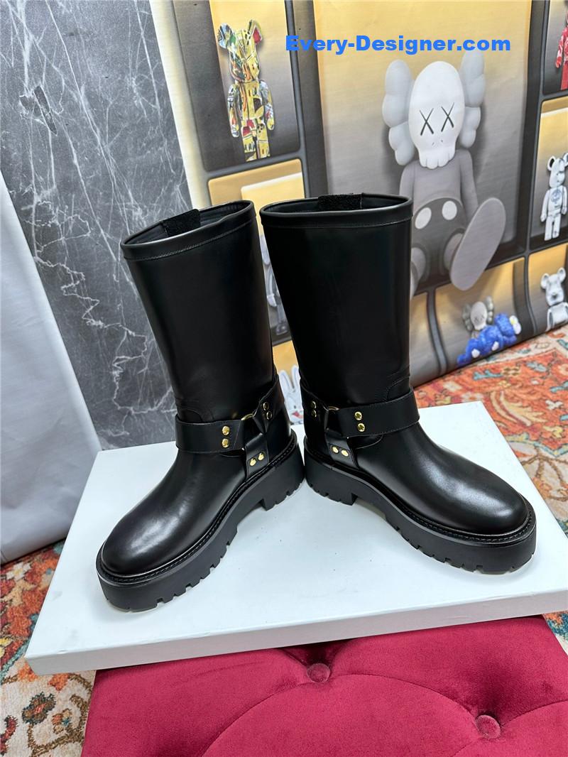 Ce1i*e catwalk new thick-soled knight boots