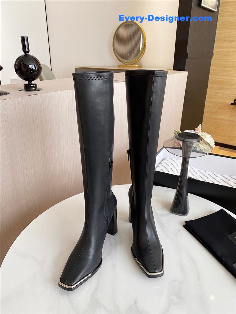 A1exa*der wang stretch leather boots