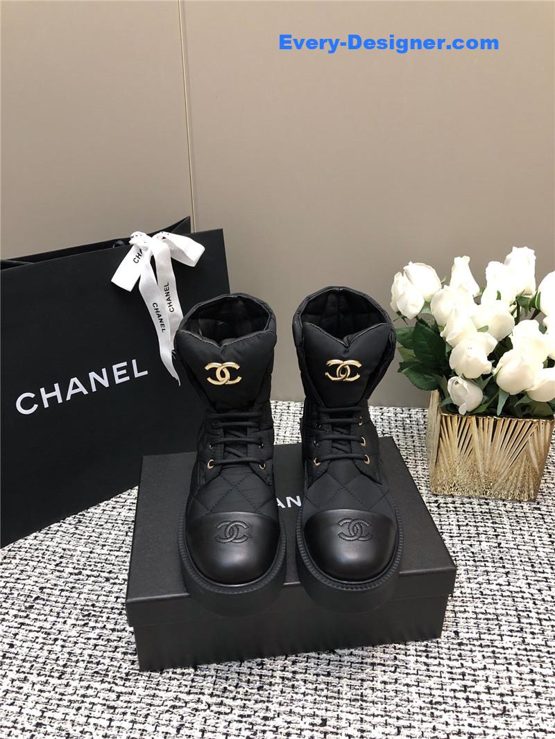 cc new D1am0nd thick-soled short boots