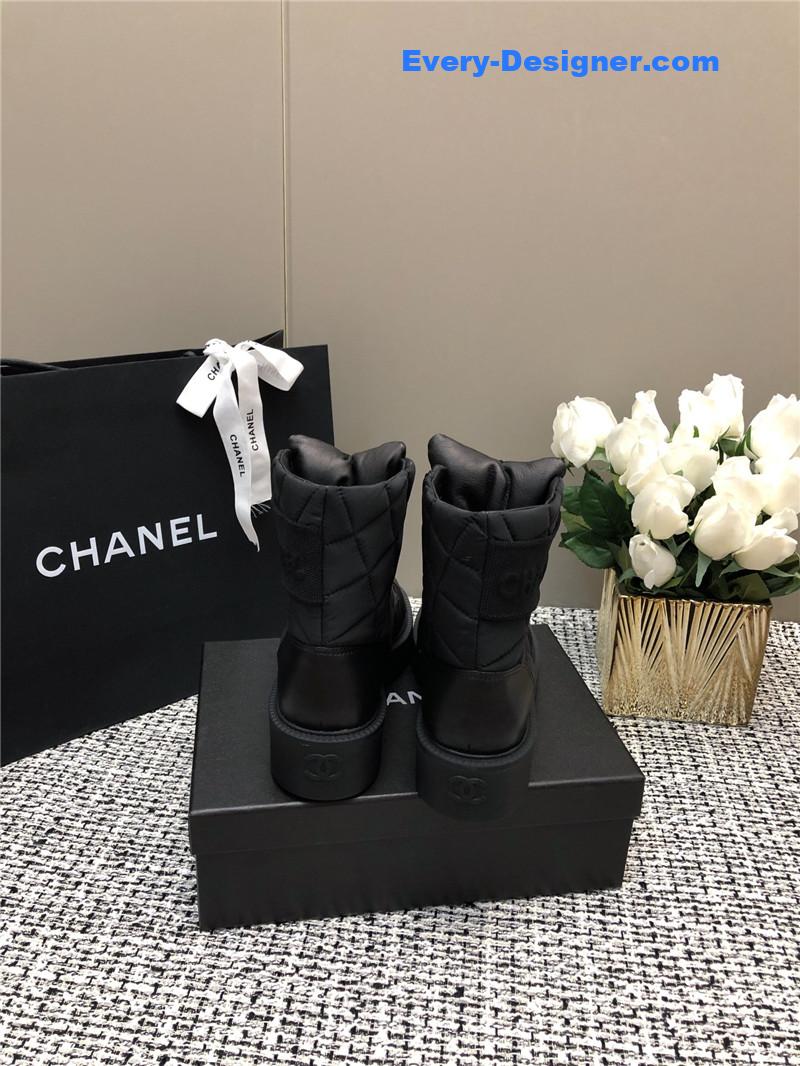 cc new D1am0nd thick-soled short boots