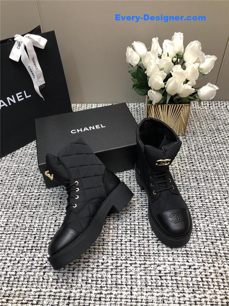 cc new D1am0nd thick-soled short boots