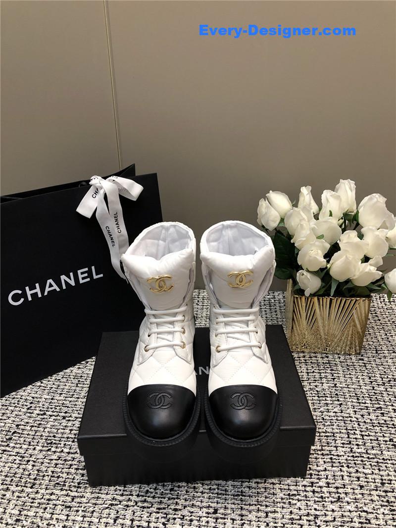 cc new D1am0nd thick-soled short boots