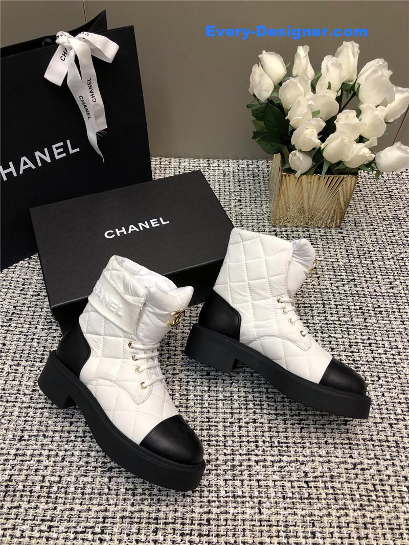 cc new D1am0nd thick-soled short boots