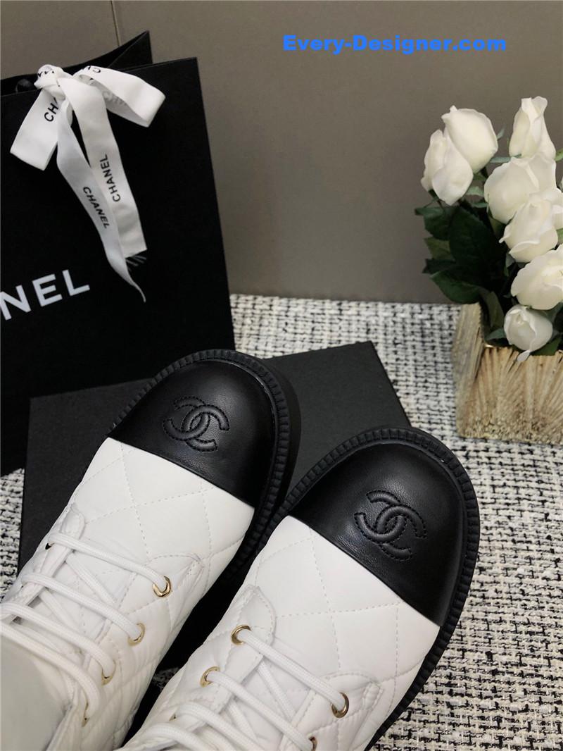 cc new D1am0nd thick-soled short boots