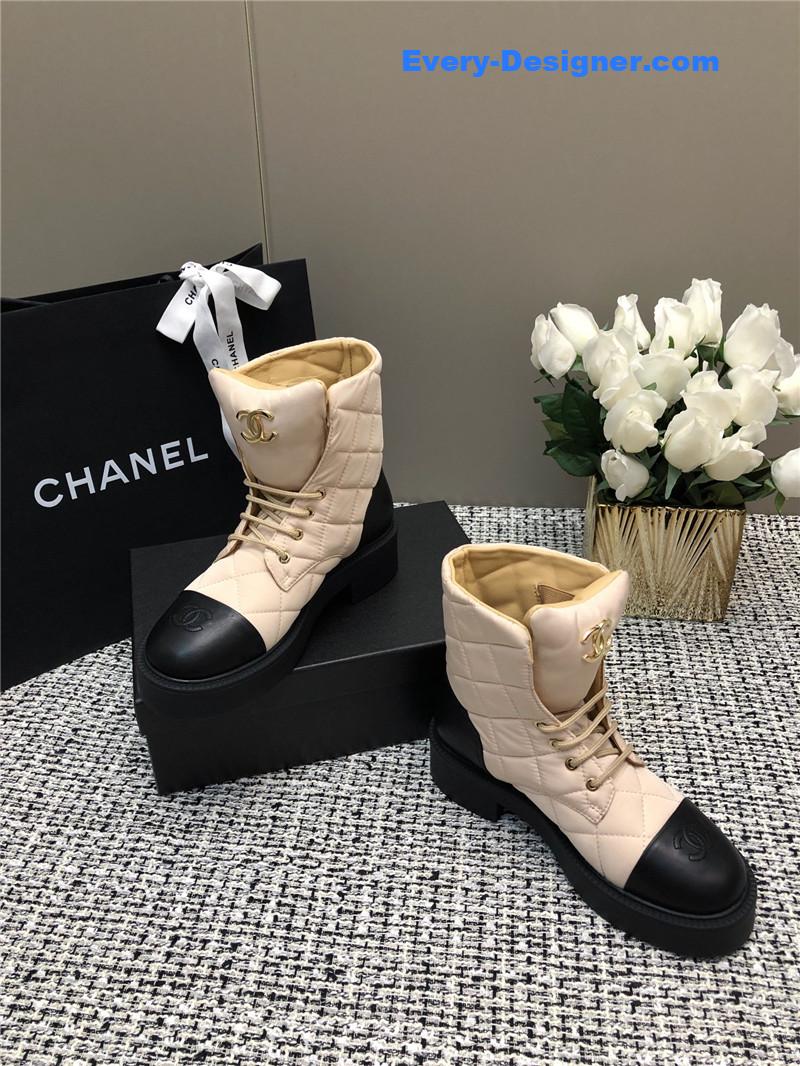 cc new D1am0nd thick-soled short boots