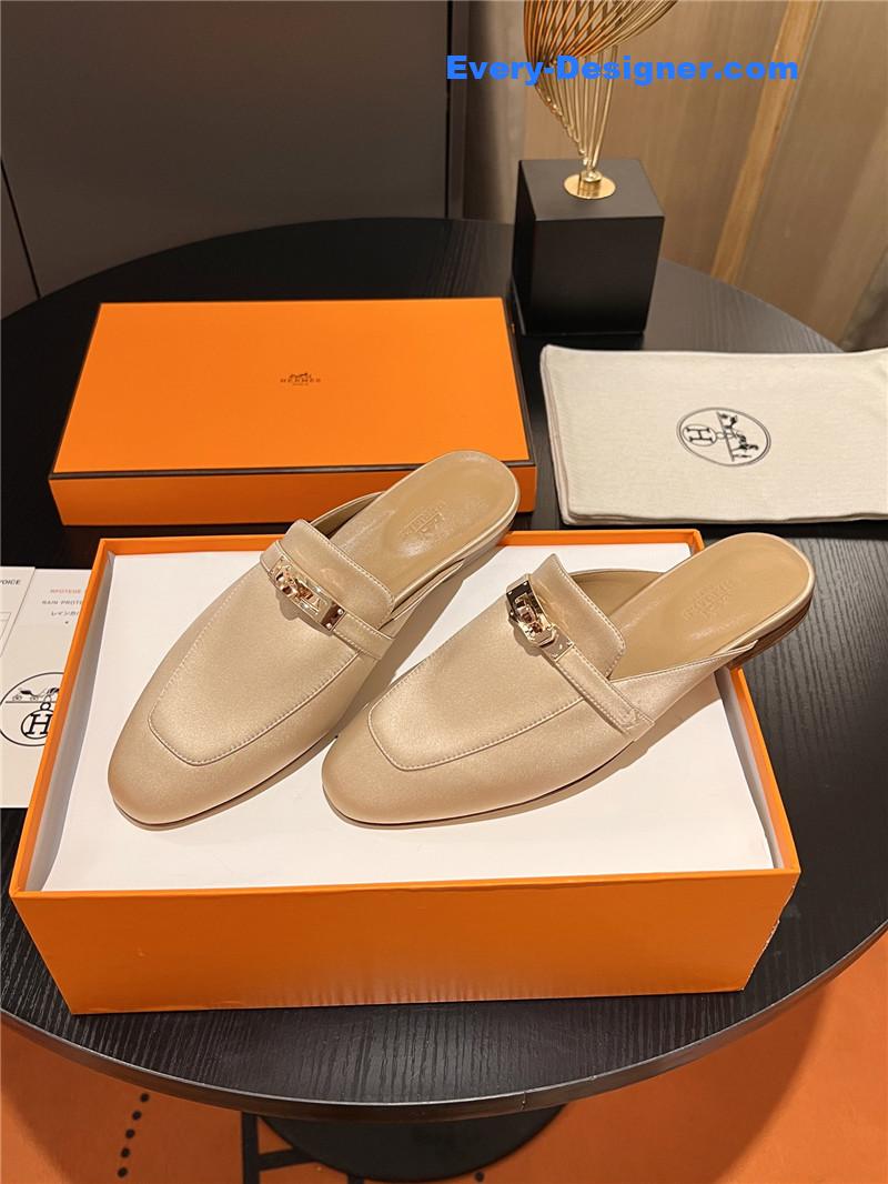 H**me5 classic kelly mules half drag